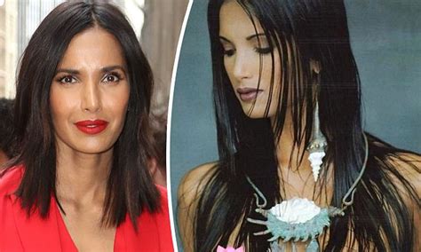 padma lakshmi nipple|Padma Lakshmi, 47, frees the nipple with topless throwback。